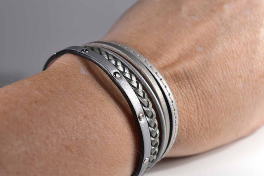 Aubrey Leather Bracelet - Tina Lilja