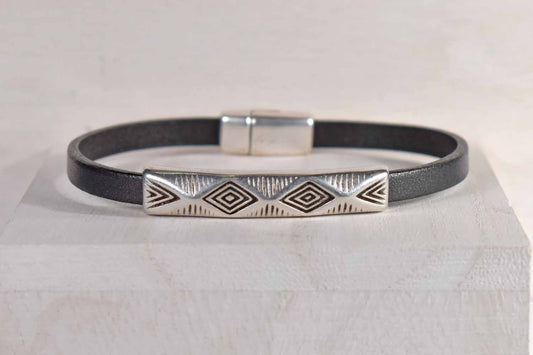 Azteca Leather Bracelet - Tina Lilja