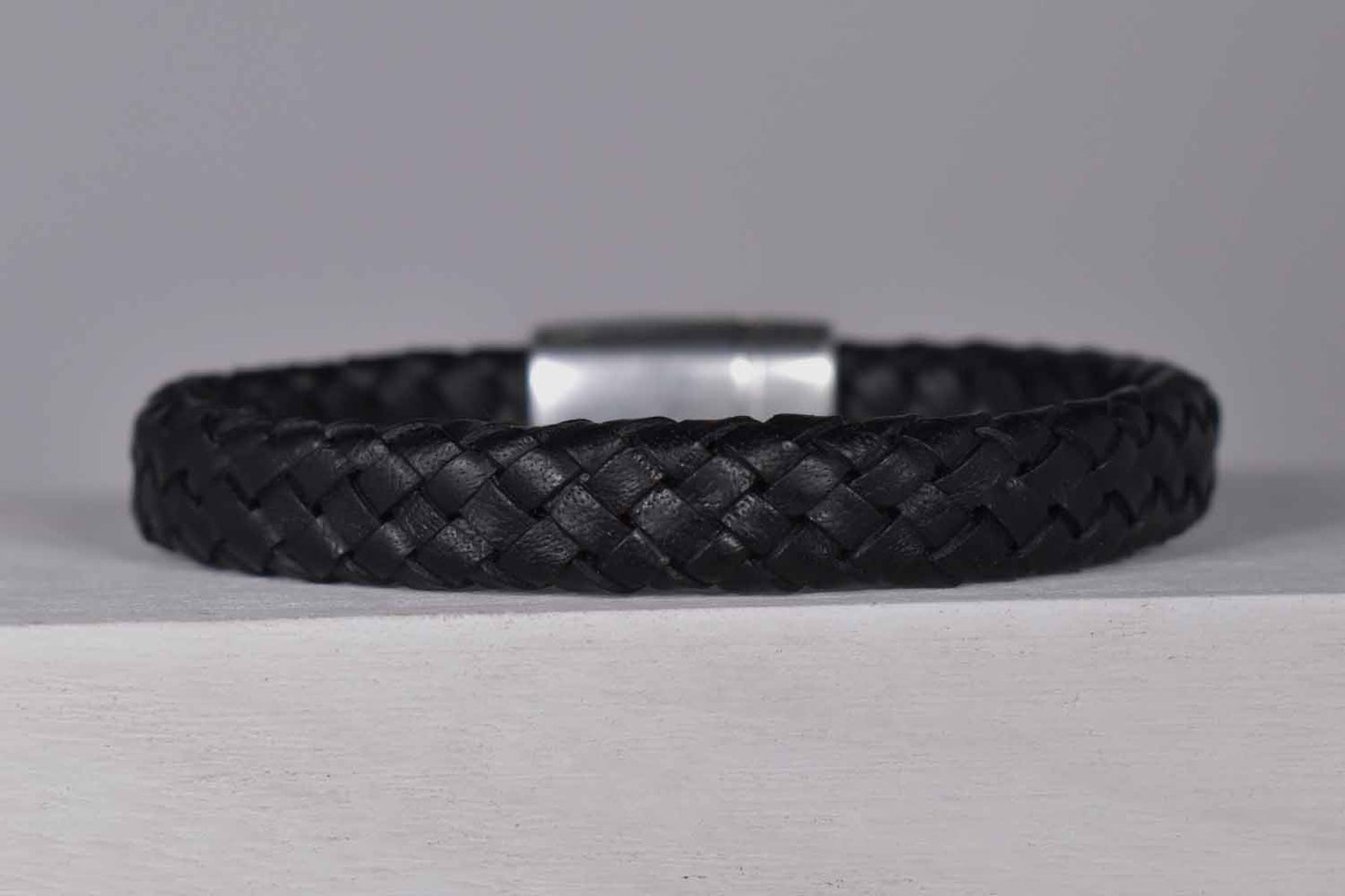 Bear Leather Bracelet -Black
