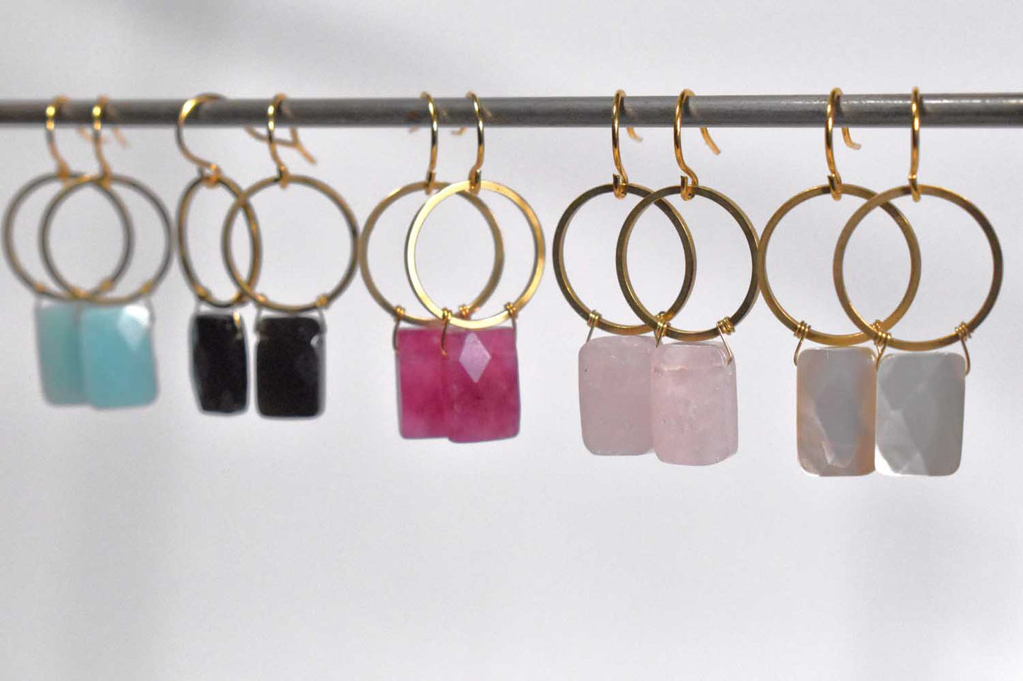 Cushion Cut Earrings