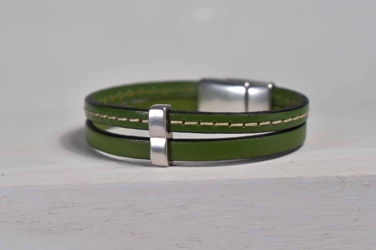 Lynn - Leather Bracelet - Black 30% off