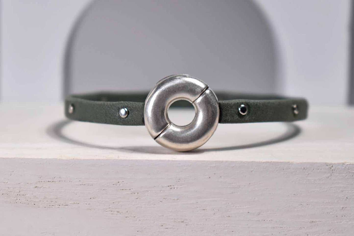 Torus Leather Bracelet - Three Colors