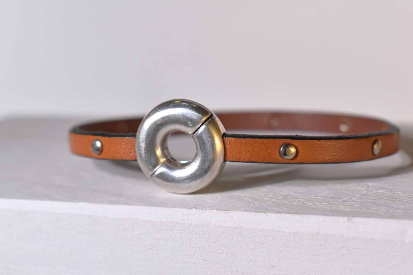 Torus Leather Bracelet - Three Colors