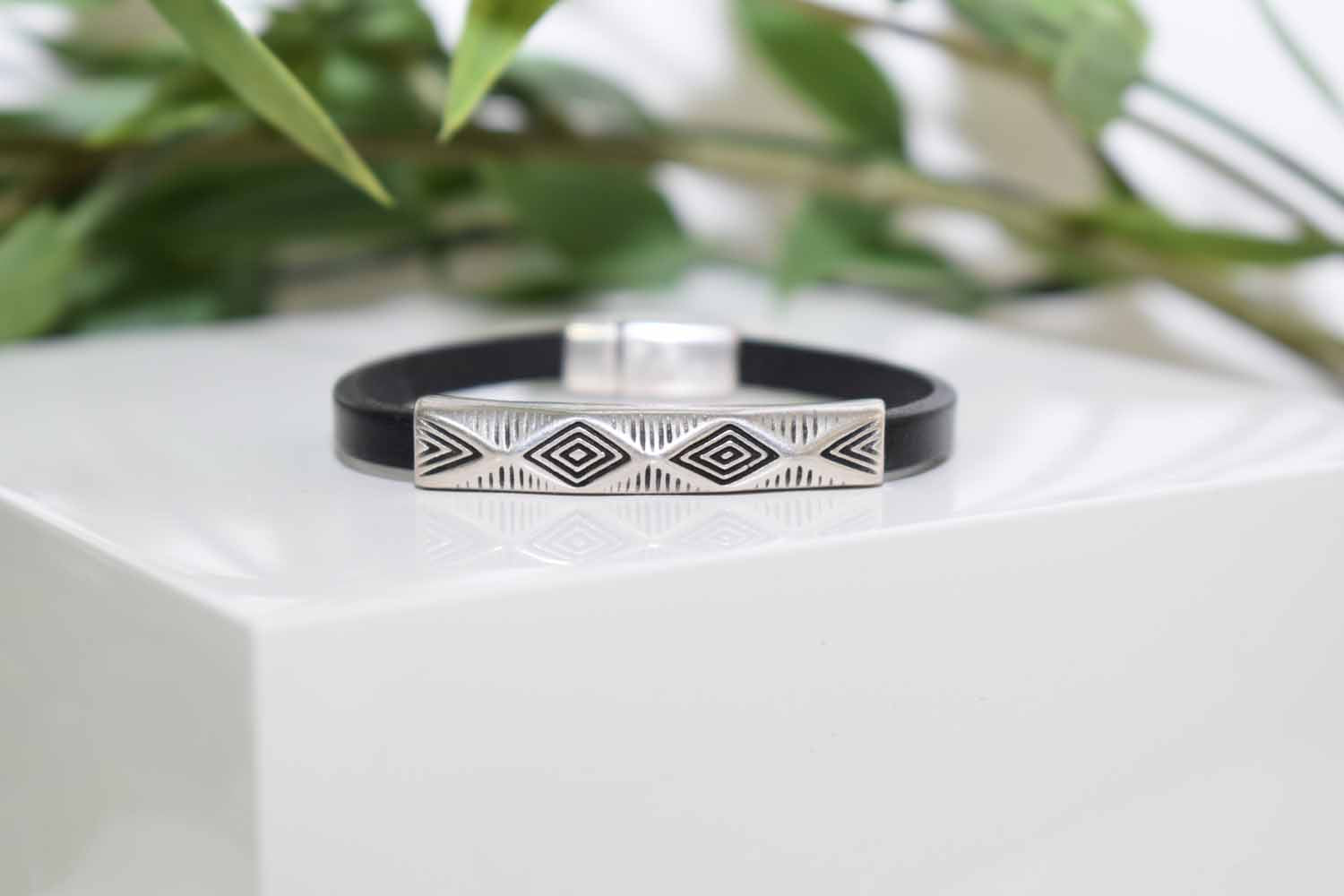 Azteca Leather Bracelet - Tina Lilja