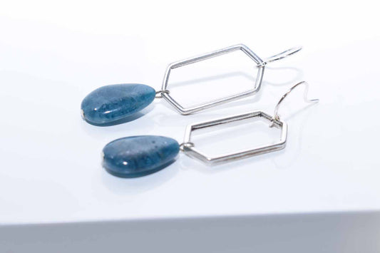 Bernadette Earrings - Apatite - Tina Lilja