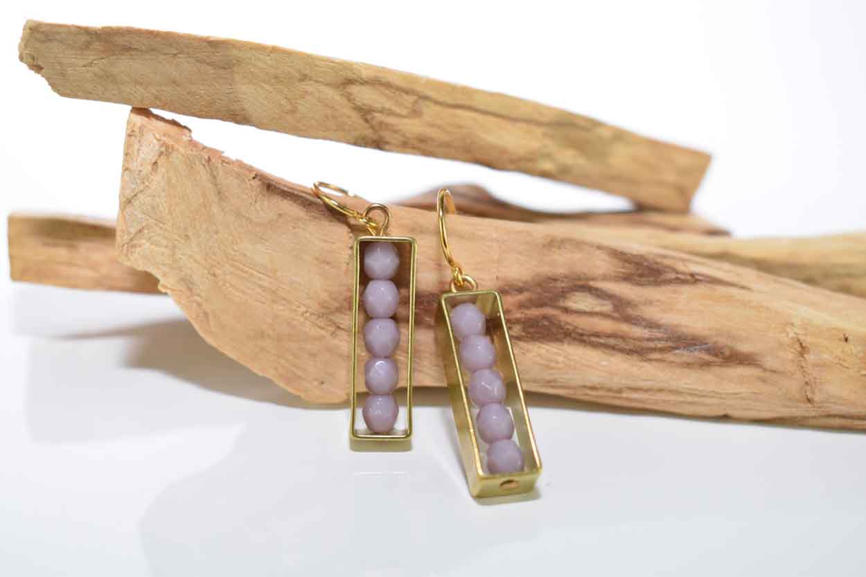Suki Earrings- Lavender - Tina Lilja