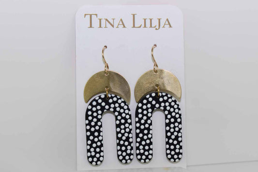 Cyra Acetate Earrings - Tina Lilja