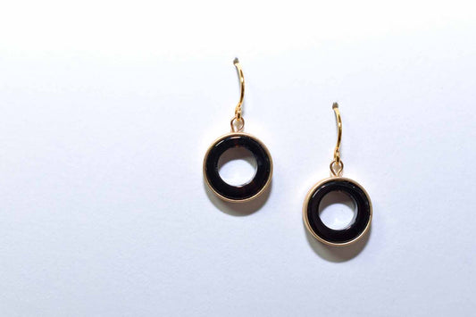 Dara Earrings - Onyx - Tina Lilja