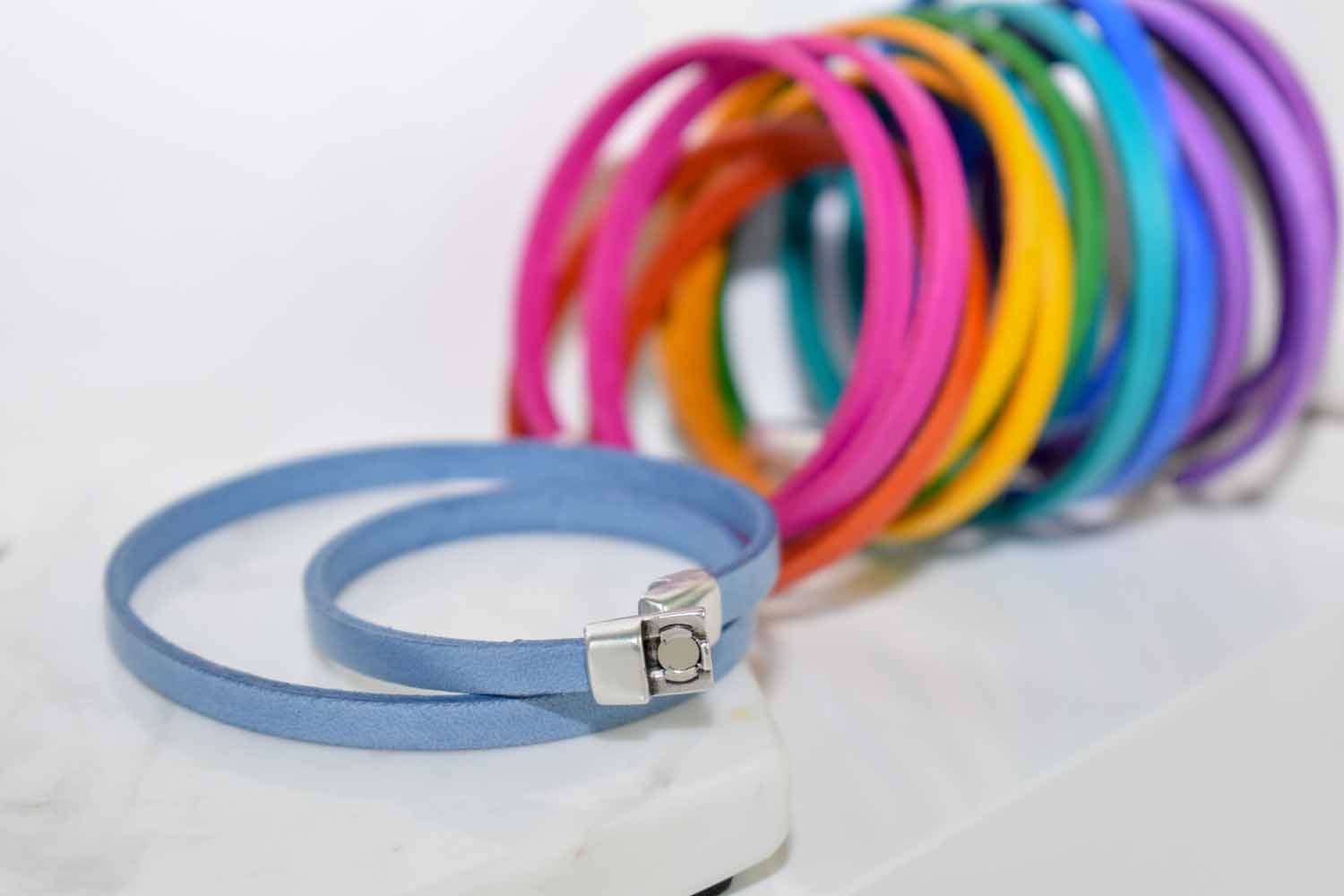 Dolce Leather Bracelets - Tina Lilja