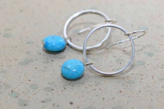 Elizabeth Earrings - Turquoise - Tina Lilja