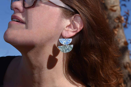 Hayley Acetate Earrings - Tina Lilja