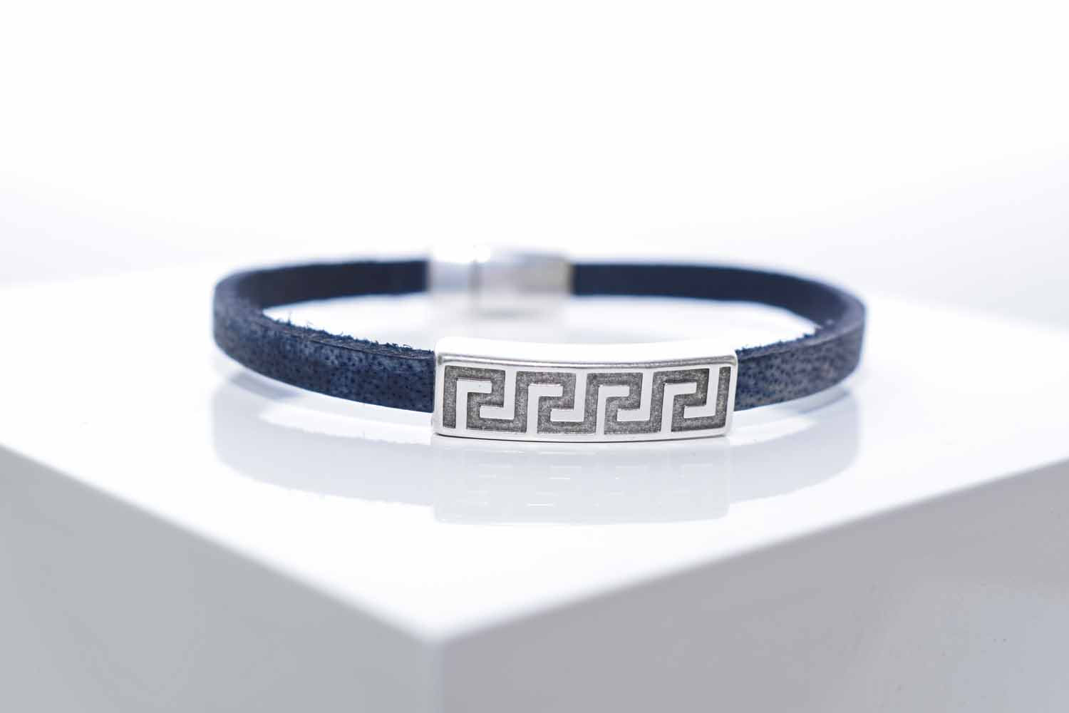 Meander Leather Bracelet - Tina Lilja