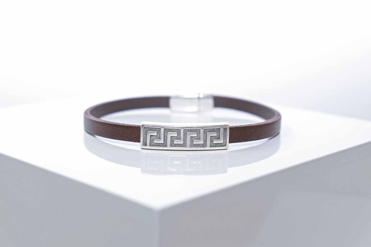 Meander Leather Bracelet - Tina Lilja