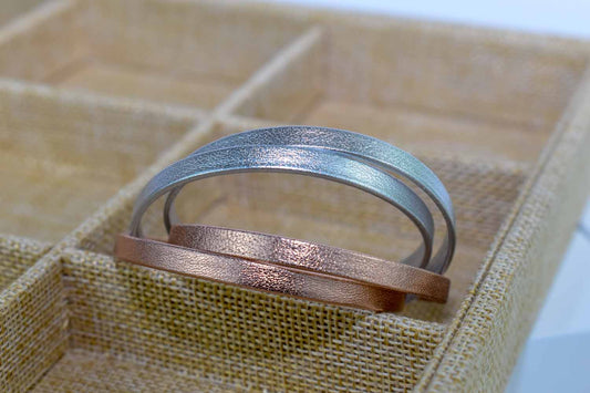 Luxe Metallic Leather Bracelets - Tina Lilja