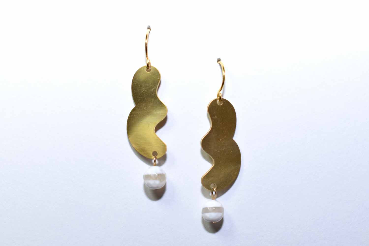 Tara Earring - Tibetan Agate - Tina Lilja