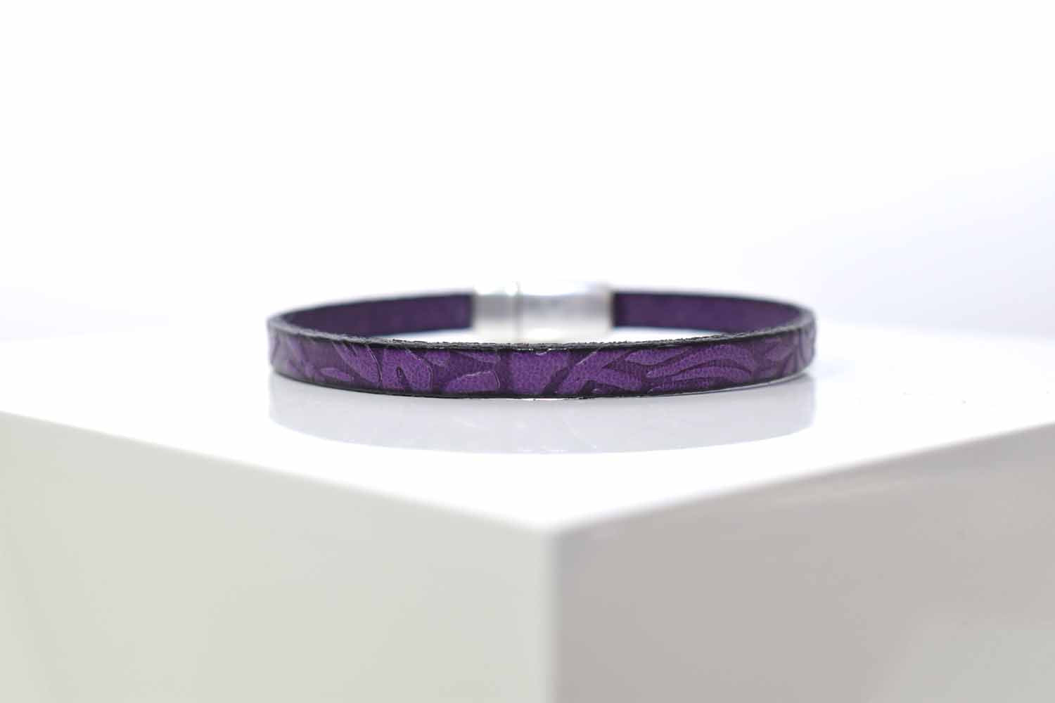 Morgan Leather Bracelet - Turquoise - Tina Lilja