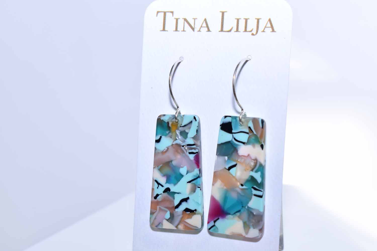 Natasha Acetate Earrings - Tina Lilja