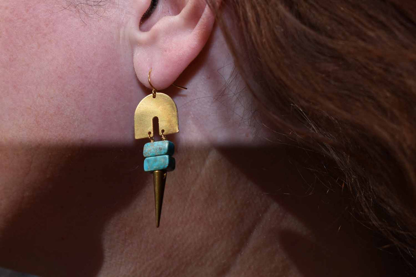 Ophelia Earrings - Turquoise - Tina Lilja