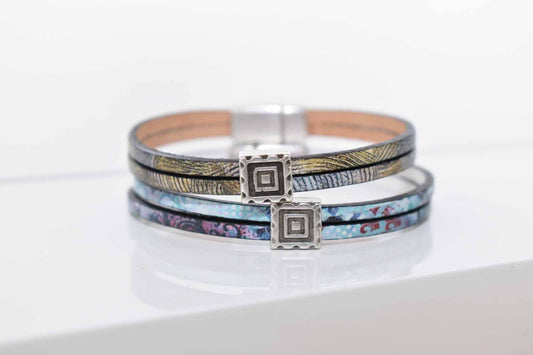 Orleans Leather Bracelet - Tina Lilja
