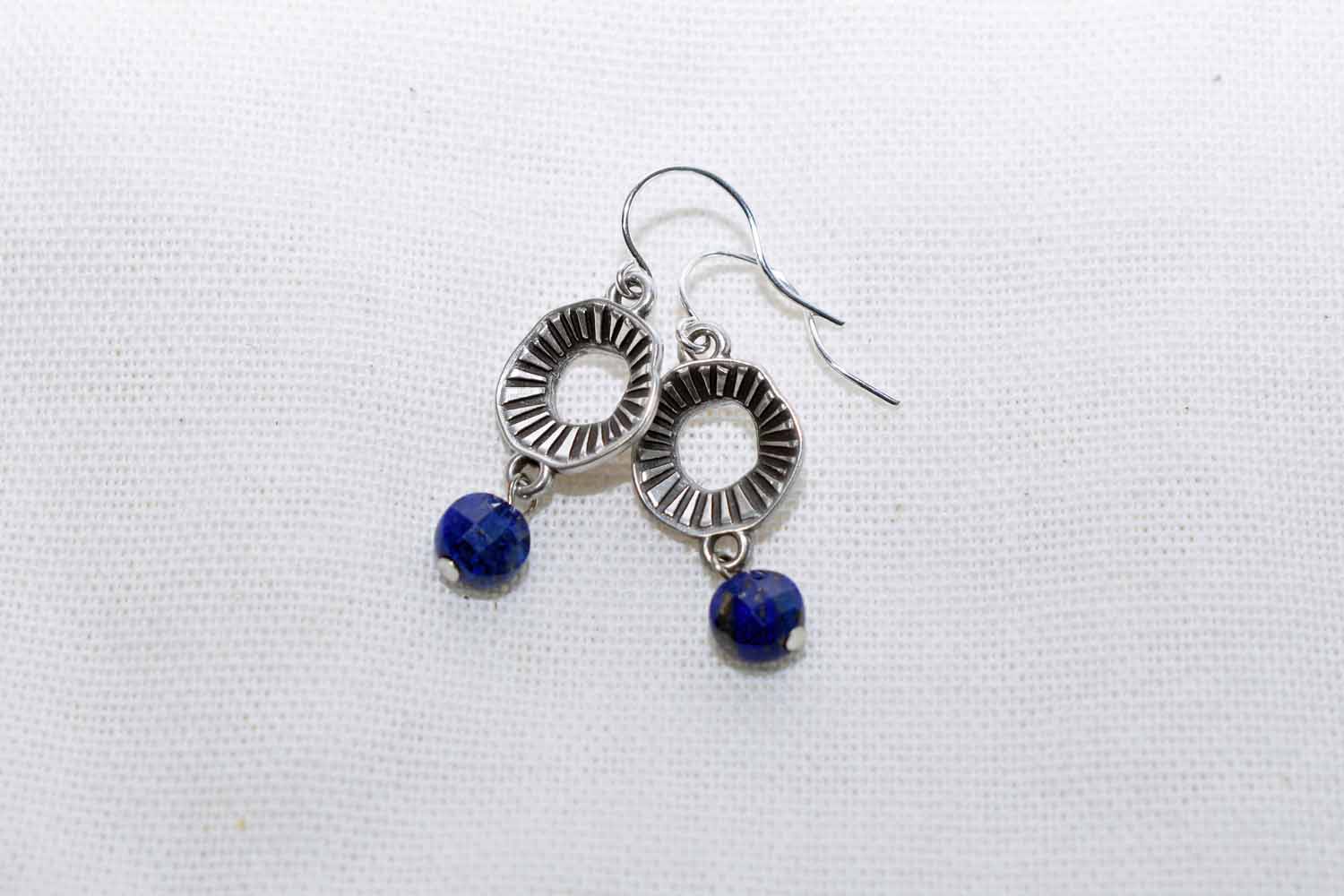 Reese Earring - Lapis - Tina Lilja