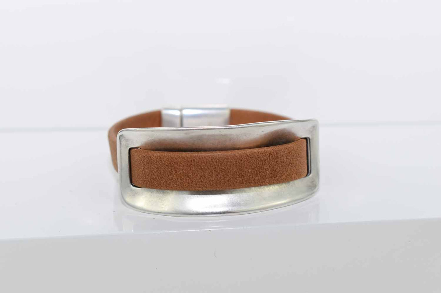 Rock n' Roll Leather Cuff - Tan - Tina Lilja