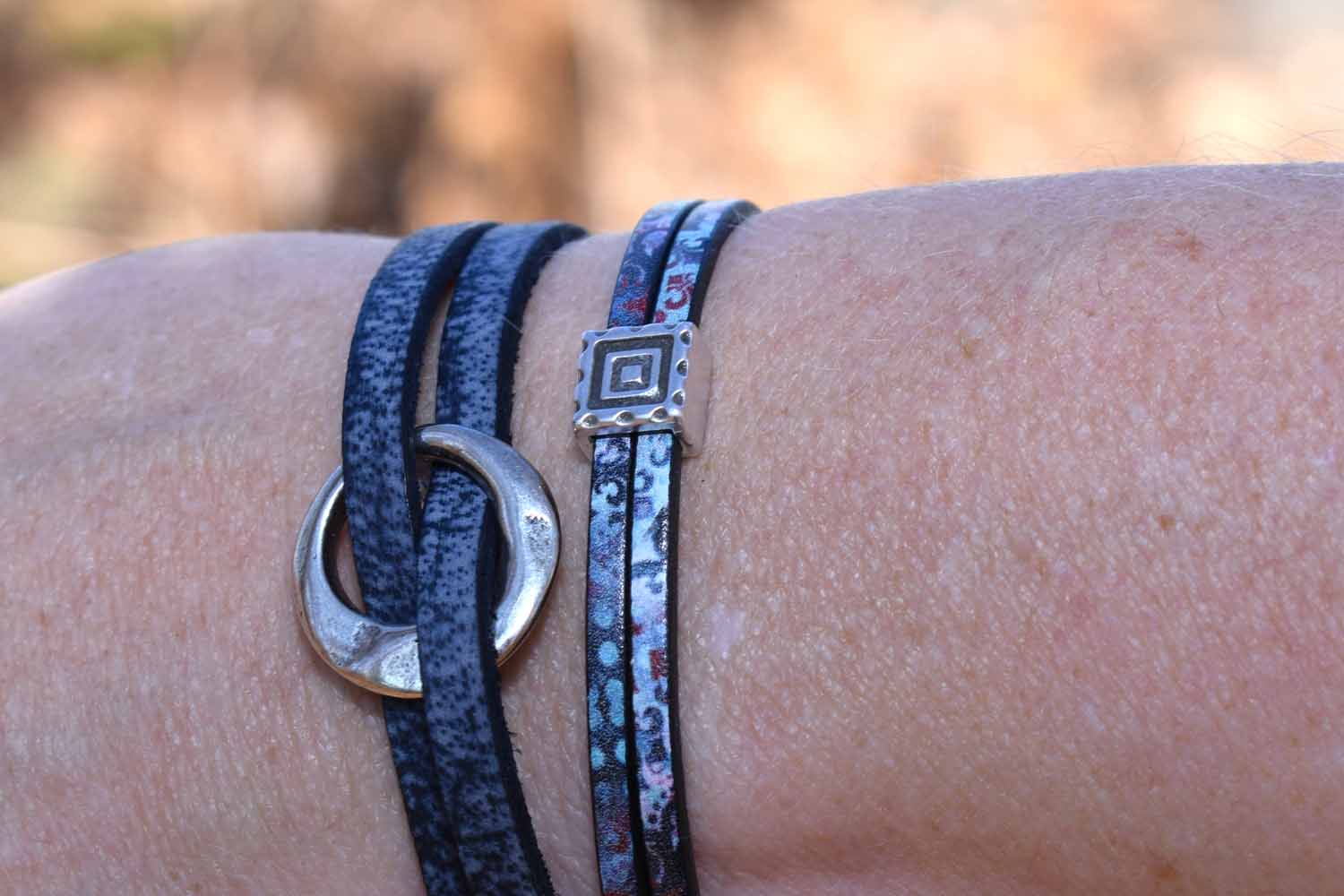 Orleans Leather Bracelet - Tina Lilja