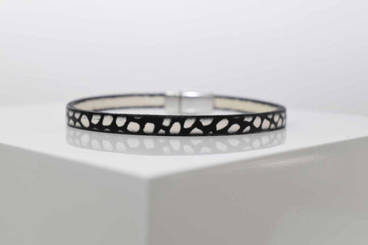Snow Storm Leather Bracelet - Tina Lilja