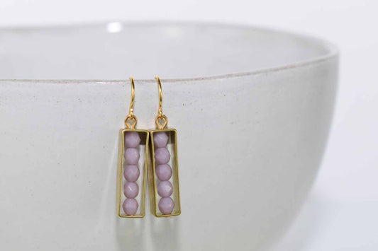 Suki Earrings- Lavender
