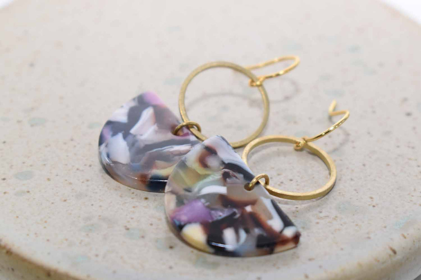 Terra Acetate Earrings - Tina Lilja