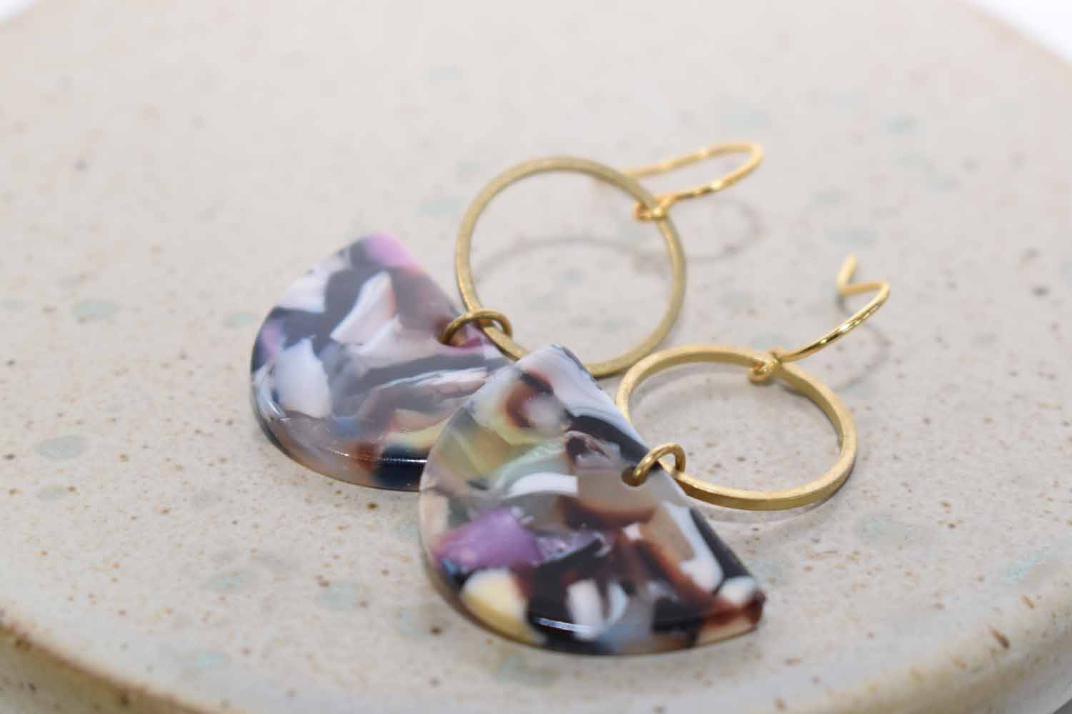 Terra Acetate Earrings - Tina Lilja