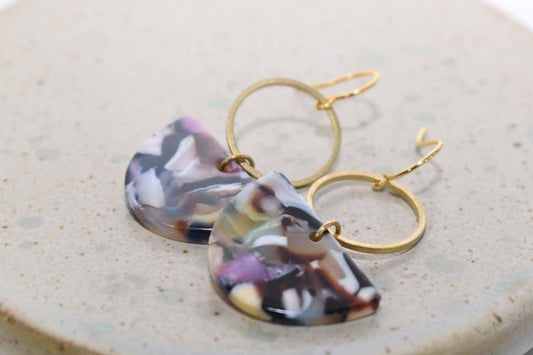 Terra Acetate Earrings - Tina Lilja
