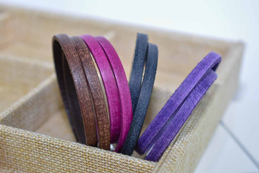 Vintage Leather Bracelet - Tina Lilja