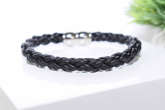Wynn Leather Bracelet - Black - Tina Lilja