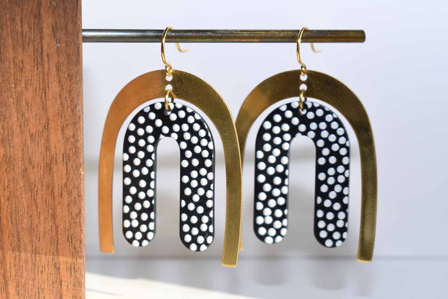 Zoe Cyra Acetate Earrings - Tina Lilja