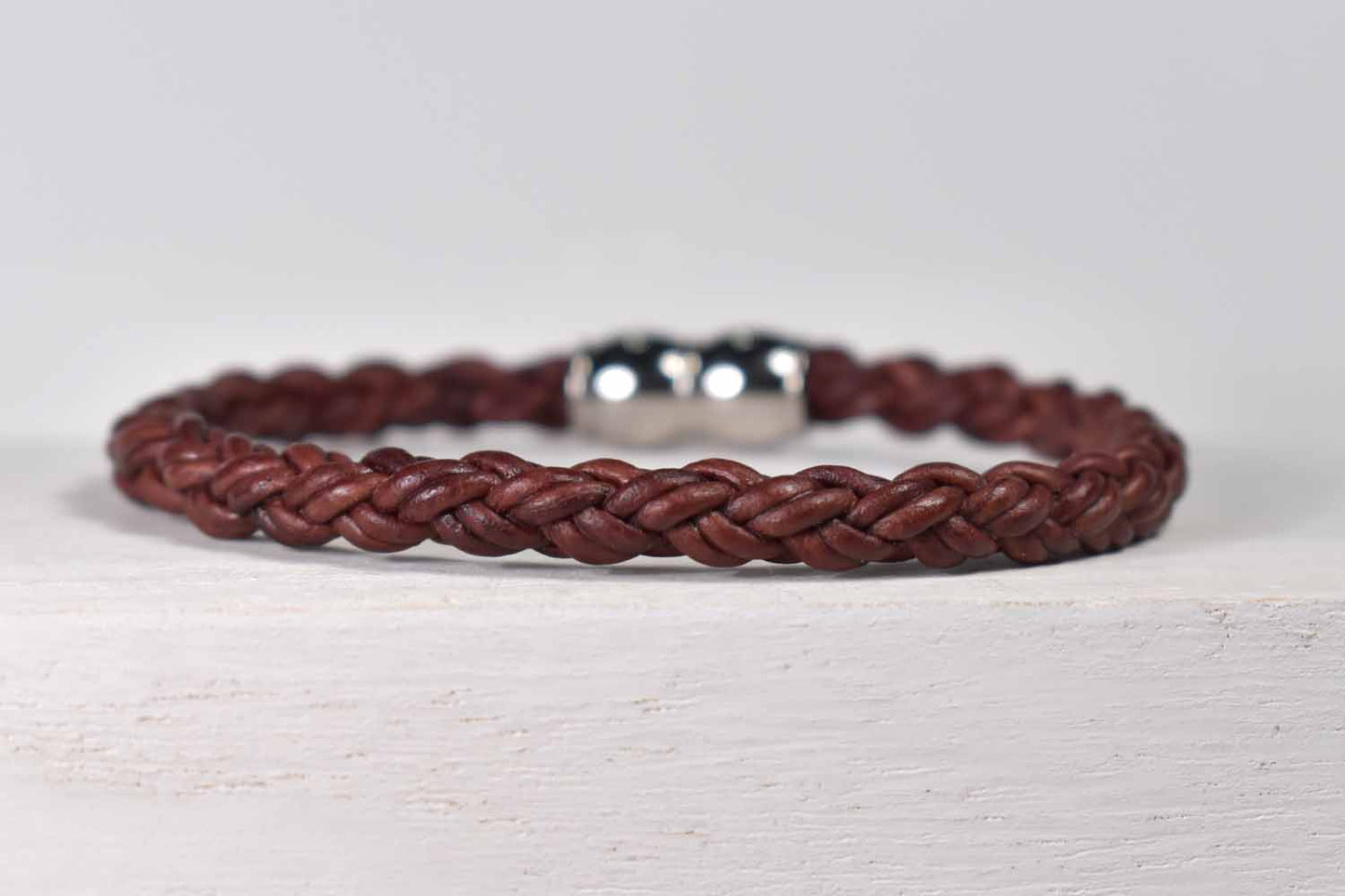 Atlas Leather Bracelet - Whisky - Tina Lilja