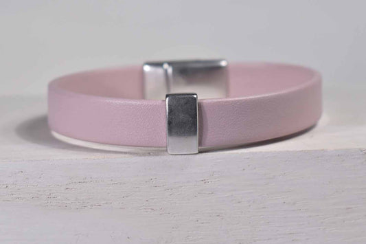 Paloma Leather Bracelet - Pink - Tina Lilja