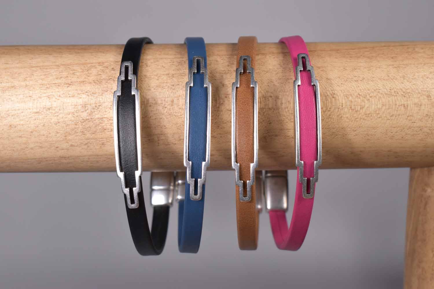 Lora Leather Bracelet - Four Colors - Tina Lilja