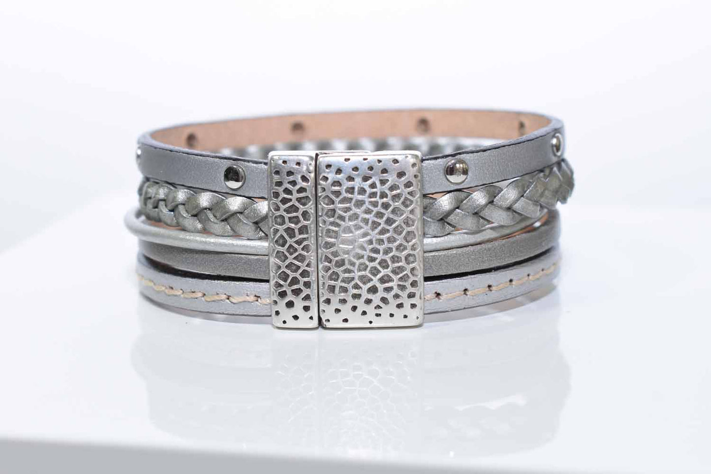 Aubrey Leather Bracelet