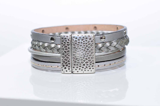 Aubrey Leather Bracelet