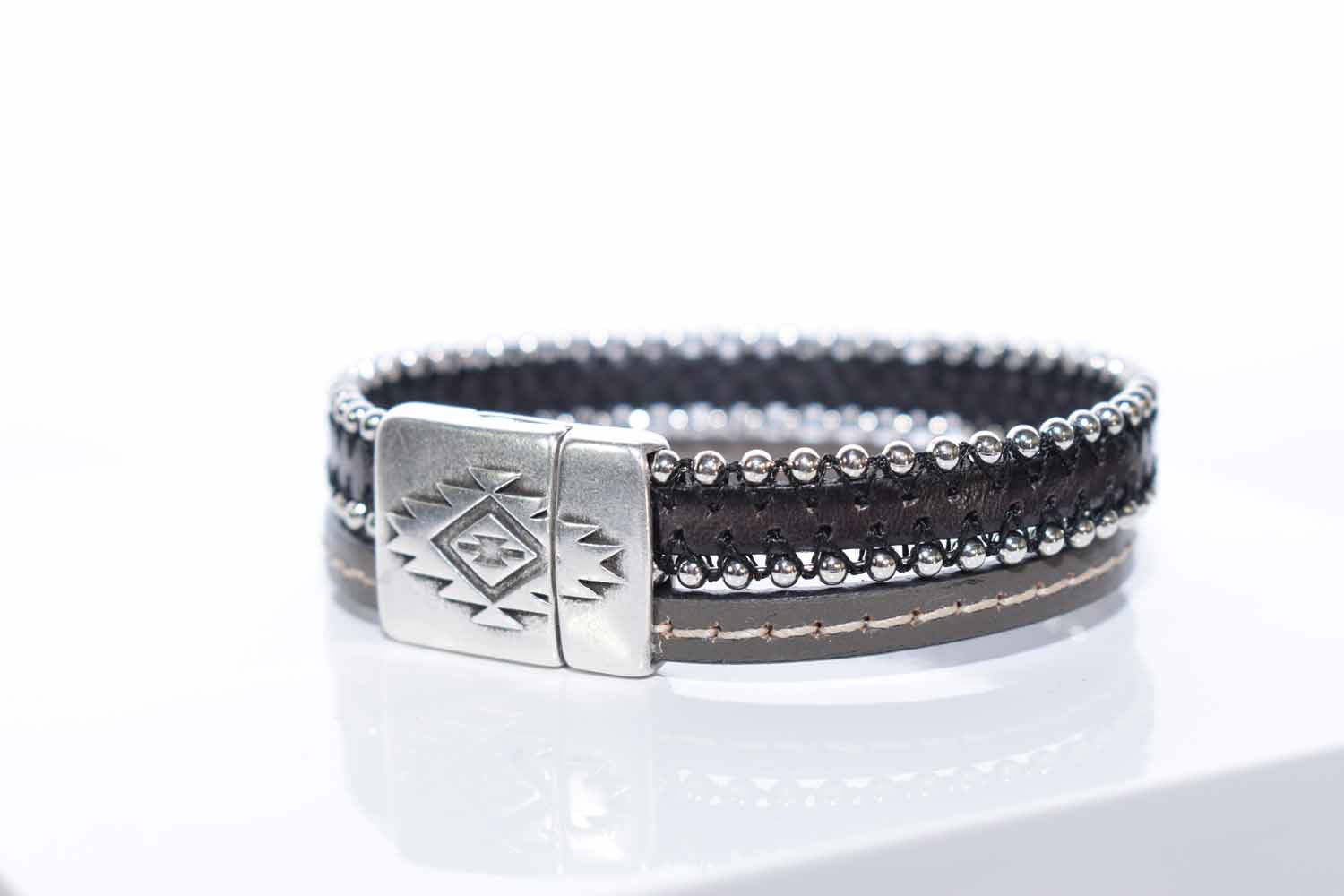 Denver Leather Bracelet - Tina Lilja