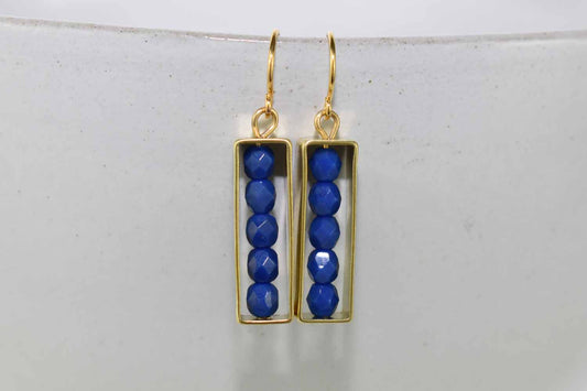 Suki Earrings - Blue